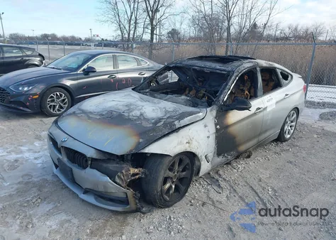 2014 BMW 335I Gran Turismo xDrive z USA, uszkodzony, nr VIN WBA3X9C57ED152889